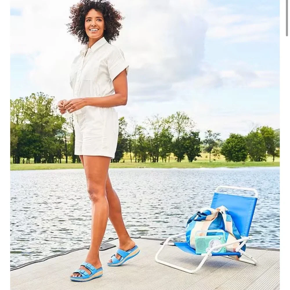 Dansko Kandi Buckle Slide Sandals. - Picture 2 of 11